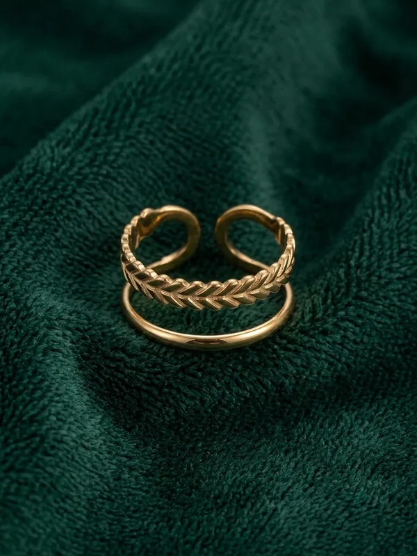 Gold_Tone_Braided_Open_Ring_for_Women