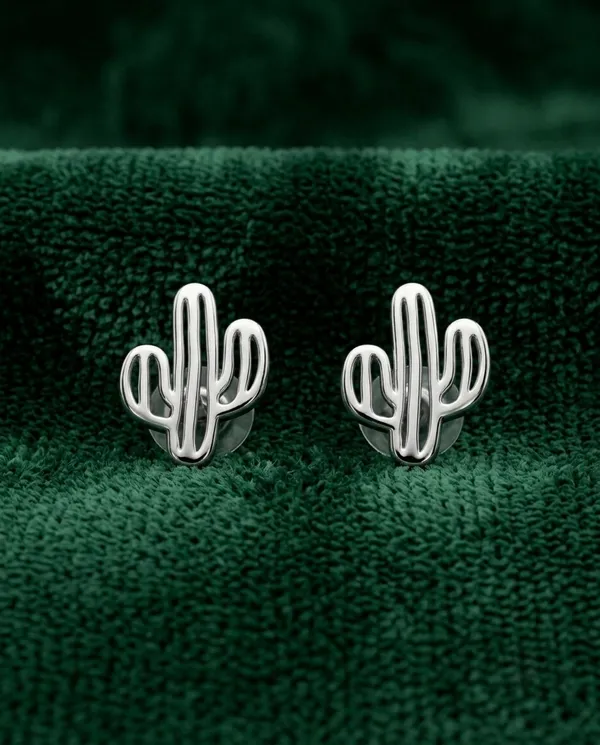 Silver_Cactus_Stud_Earrings_Minimalist_Desert_Charm_925_Sterling_Silver