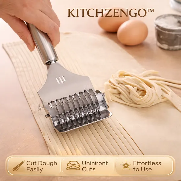 Silver_Stainless_Steel_Noodle_Cutter_Knife__Manual_Pasta_And_Dough_Cutter_Tool__Multi_Blade_Spaghetti_Maker__Kitchen_Slicer_for_Noodles__Roti_And_Dough__Heavy_Duty_Handle
