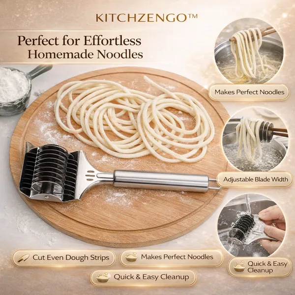 Silver_Stainless_Steel_Noodle_Cutter_Knife__Manual_Pasta_And_Dough_Cutter_Tool__Multi_Blade_Spaghetti_Maker__Kitchen_Slicer_for_Noodles__Roti_And_Dough__Heavy_Duty_Handle