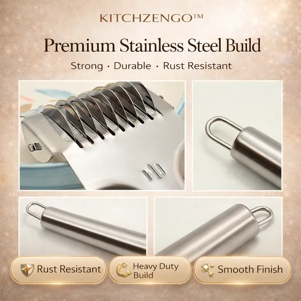 Silver_Stainless_Steel_Noodle_Cutter_Knife__Manual_Pasta_And_Dough_Cutter_Tool__Multi_Blade_Spaghetti_Maker__Kitchen_Slicer_for_Noodles__Roti_And_Dough__Heavy_Duty_Handle
