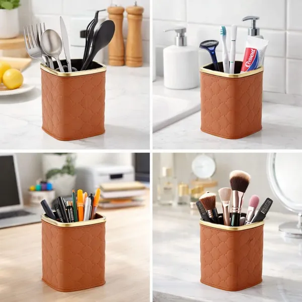Brown_4_Compartment_Desk_Organizer_Pen_Holder_Multipurpose_Stationery_And_Makeup_Brush_Stand_Leather_Finish_Office_Table_Organizer_for_Home__School_And_Office