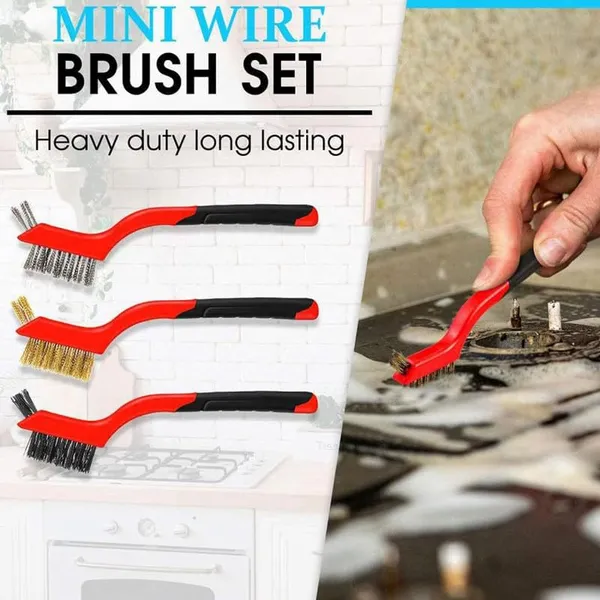 Red_Cleaning_Brush_Set__Nylon__Brass_And_Stainless_Steel_Wire_Brushes__Multi_Purpose_Rust_Dirt_And_Grime_Cleaning_Tool__Durable_Hand_Brush_for_Home_And_Industrial_Use