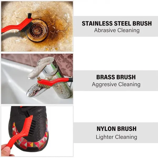Red_Cleaning_Brush_Set__Nylon__Brass_And_Stainless_Steel_Wire_Brushes__Multi_Purpose_Rust_Dirt_And_Grime_Cleaning_Tool__Durable_Hand_Brush_for_Home_And_Industrial_Use