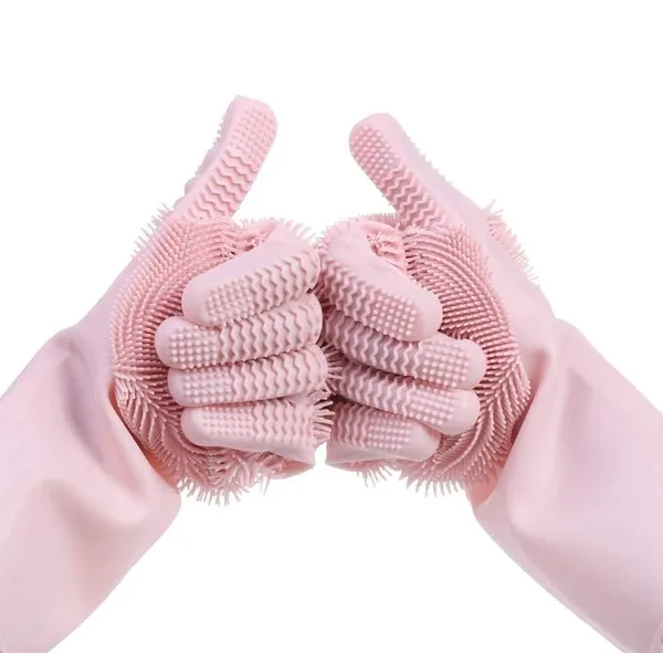 Pink_Silicone_Dishwashing_Gloves_with_Scrubber_Bristles_Reusable_Heat_Resistant_Cleaning_Gloves_for_Kitchen__Dishes__Bathroom_And_Pet_Grooming_Non_Slip_Waterproof_Rubber_Gloves