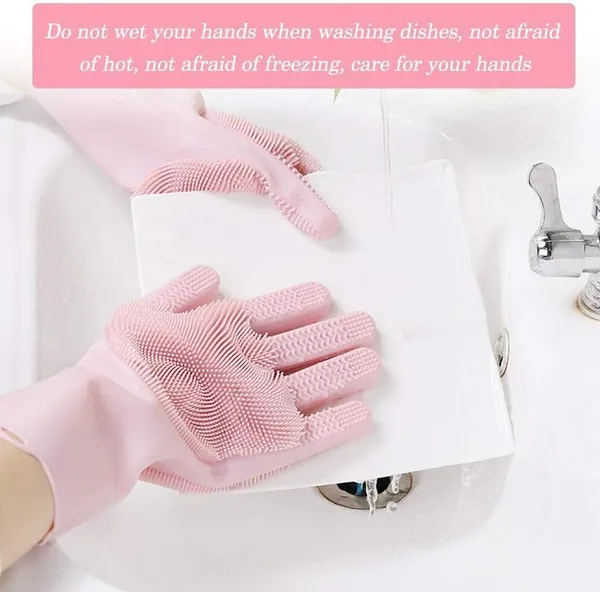 Pink_Silicone_Dishwashing_Gloves_with_Scrubber_Bristles_Reusable_Heat_Resistant_Cleaning_Gloves_for_Kitchen__Dishes__Bathroom_And_Pet_Grooming_Non_Slip_Waterproof_Rubber_Gloves