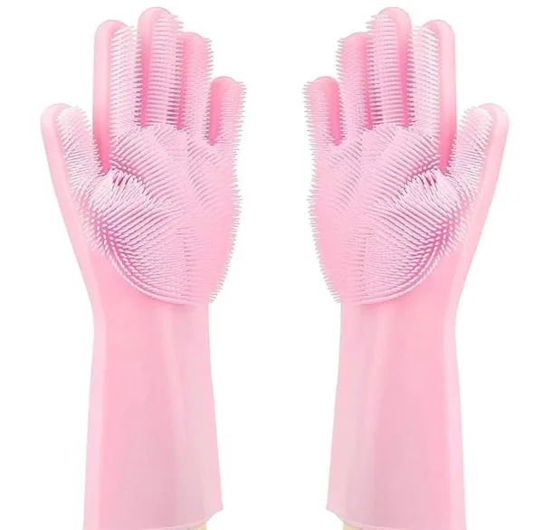 Pink_Silicone_Dishwashing_Gloves_with_Scrubber_Bristles_Reusable_Heat_Resistant_Cleaning_Gloves_for_Kitchen__Dishes__Bathroom_And_Pet_Grooming_Non_Slip_Waterproof_Rubber_Gloves