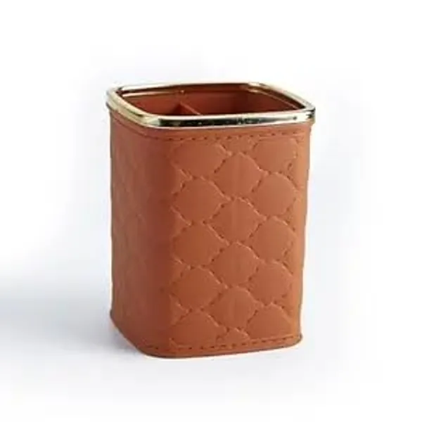 Brown_4_Compartment_Desk_Organizer_Pen_Holder_Multipurpose_Stationery_And_Makeup_Brush_Stand_Leather_Finish_Office_Table_Organizer_for_Home__School_And_Office