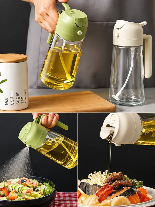 KITCHZENGO_2-in-1_Oil_Dispenser_Spray_Bottle_500ml_–_Glass_Oil_Sprayer_&_Pourer_with_Dual_Mode_(Spray_&_Pour),_Leak-Proof,_Kitchen_Oil_Bottle_for_Cooking,_Salad_&_Frying