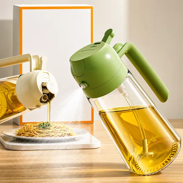 KITCHZENGO_2-in-1_Oil_Dispenser_Spray_Bottle_500ml_–_Glass_Oil_Sprayer_&_Pourer_with_Dual_Mode_(Spray_&_Pour),_Leak-Proof,_Kitchen_Oil_Bottle_for_Cooking,_Salad_&_Frying