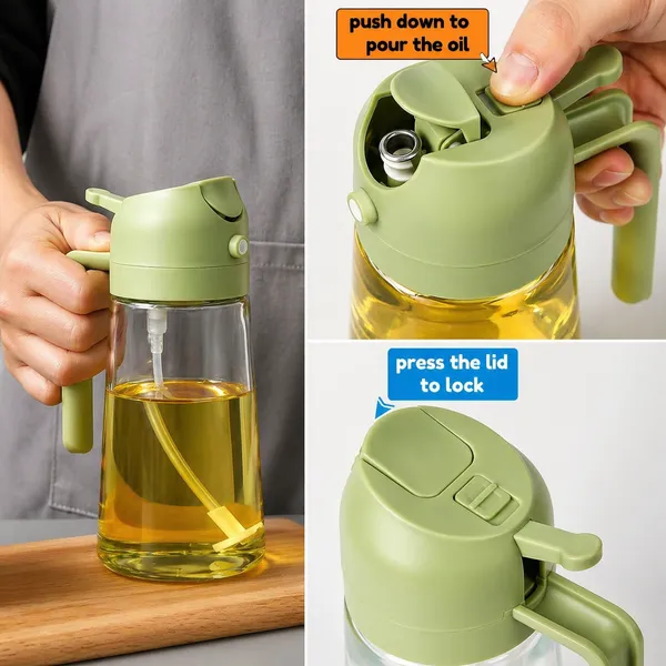 KITCHZENGO_2-in-1_Oil_Dispenser_Spray_Bottle_500ml_–_Glass_Oil_Sprayer_&_Pourer_with_Dual_Mode_(Spray_&_Pour),_Leak-Proof,_Kitchen_Oil_Bottle_for_Cooking,_Salad_&_Frying
