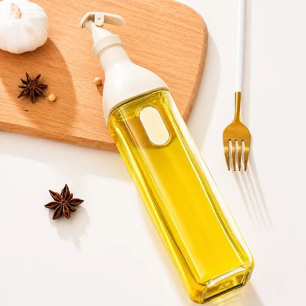 KITCHZENGO_Glass_Oil_Dispenser_Bottle_500ml_–_Leakproof_Oil_Pourer_with_Smart_Flip_Lid,_Easy_Flow_Spout,_Kitchen_Oil_Container_for_Cooking,_Vinegar_&_Sauce