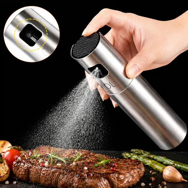 KITCHZENGO_Stainless_Steel_Oil_Spray_Bottle_100ml_–_Premium_Cooking_Oil_Sprayer_with_Fine_Mist_Control_for_BBQ,_Salad,_Frying_&_Kitchen_Use