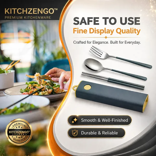 Blue_Portable_Stainless_Steel_Cutlery_Set_with_Plastic_Case__Reusable_Spoon_Fork_Chopsticks_Combo__Compact_Travel_Friendly_Flatware_for_Office__School_And_Outdoor_Use