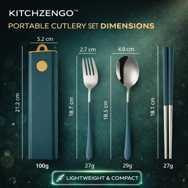 Blue_Portable_Stainless_Steel_Cutlery_Set_with_Plastic_Case__Reusable_Spoon_Fork_Chopsticks_Combo__Compact_Travel_Friendly_Flatware_for_Office__School_And_Outdoor_Use