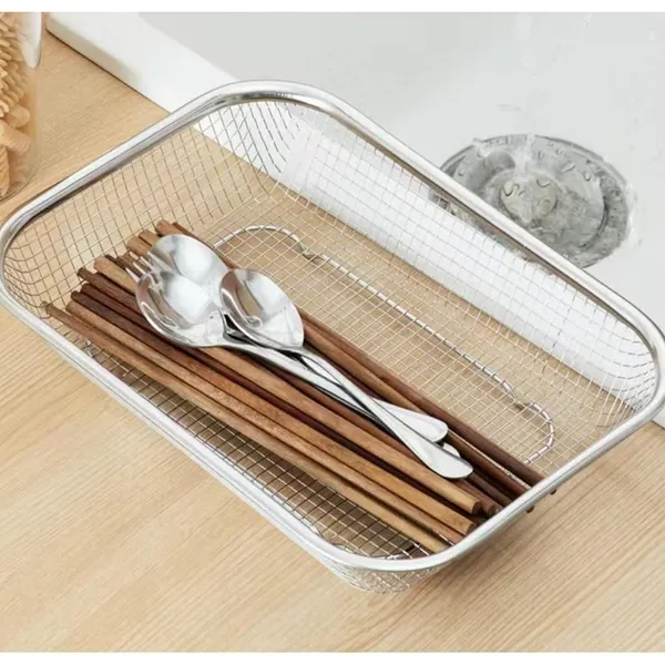 Stainless_Steel_Sink_Drain_Basket,_Multipurpose_Kitchen_Strainer_for_Fruits_&_Vegetables,_Rustproof_Wire_Mesh_Storage_Tray_(11.5_x_8.5_x_3_Inch)