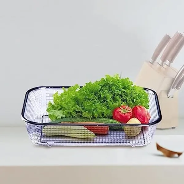 Stainless_Steel_Sink_Drain_Basket,_Multipurpose_Kitchen_Strainer_for_Fruits_&_Vegetables,_Rustproof_Wire_Mesh_Storage_Tray_(11.5_x_8.5_x_3_Inch)