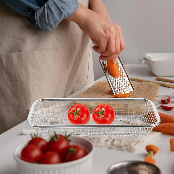 Stainless_Steel_Sink_Drain_Basket,_Multipurpose_Kitchen_Strainer_for_Fruits_&_Vegetables,_Rustproof_Wire_Mesh_Storage_Tray_(11.5_x_8.5_x_3_Inch)
