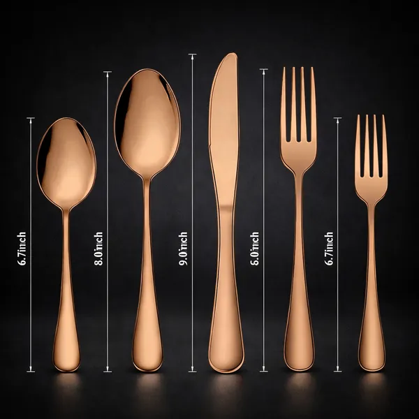 Kitchzengo™_20_PCS_Rose_Gold_Cutlery_Set_–_Premium_Stainless_Steel_Spoon_Fork_Knife_Set_|_Mirror_Polish_Dinnerware