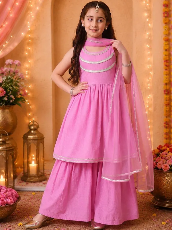 Girls_Purple_Kurta_Sharara_Set_With_Dupatta