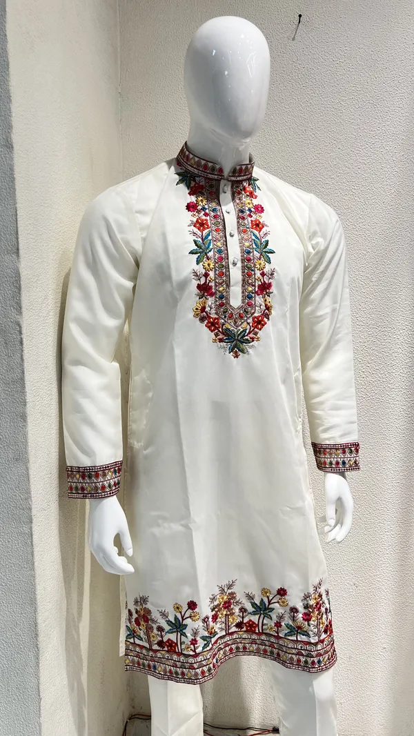 Men's_Off_White_Wedding_And_Festive_Ready_to_Wear_Kurta_Pant_and_Dupatta_Set_with_Heavy_Embroidery
