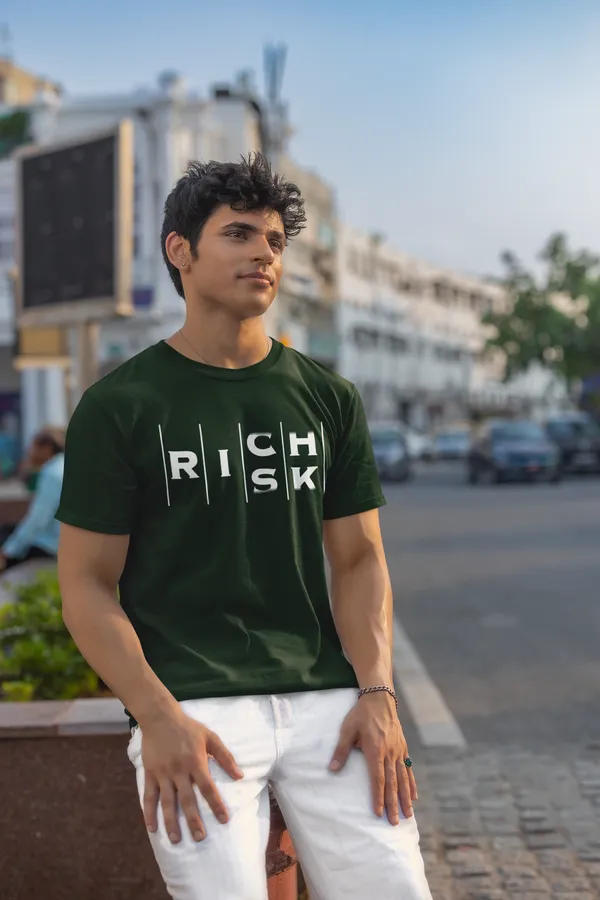 Rich_Risk_Printed_Green_Cotton_T_Shirt_For_Men