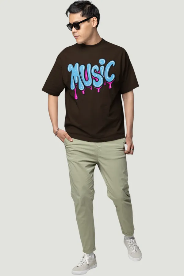 Brown_Music_Graphic_Print_Oversized_T_Shirt