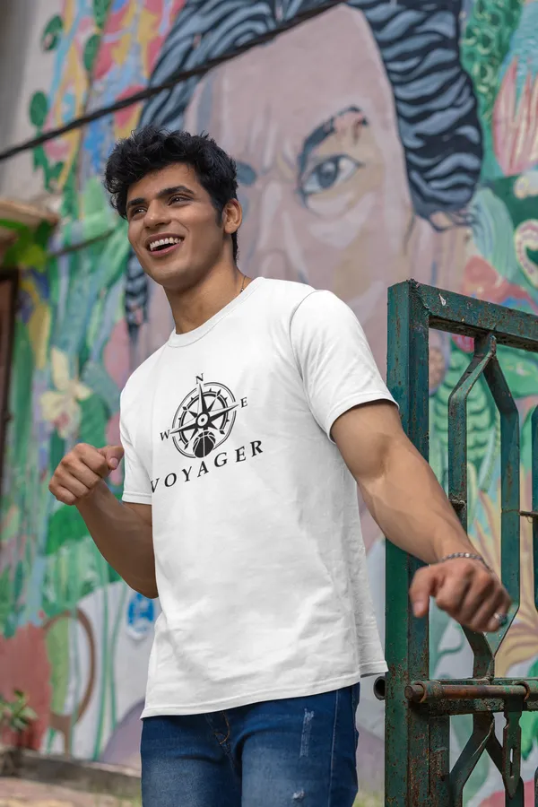 Voyager_Compass_T_Shirt_White_Cotton_Graphic_Tee_For_Men