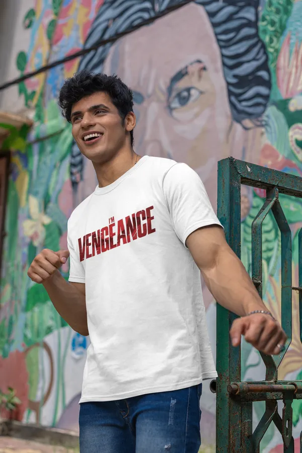Im_Vengeance_Graphic_Print_White_T_Shirt_For_Men