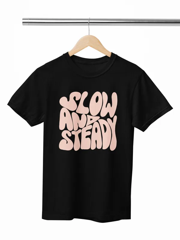Slow_And_Steady_Typography_Oversized_T-Shirt_for_Women