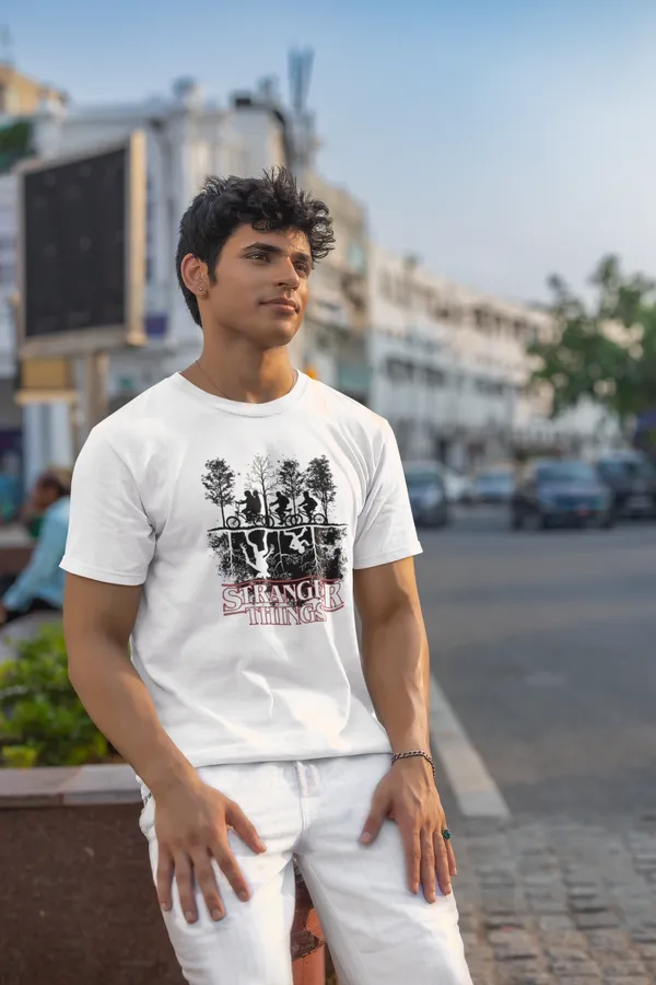 Stranger_Things_Graphic_Print_White_T_Shirt