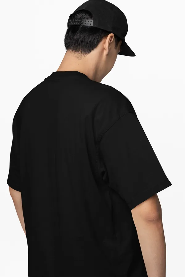 Legendary_Typography_Black_Oversized_T_Shirt_For_Men