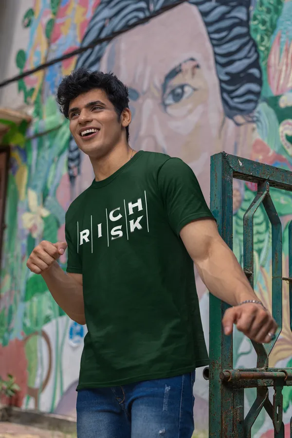 Rich_Risk_Printed_Green_Cotton_T_Shirt_For_Men
