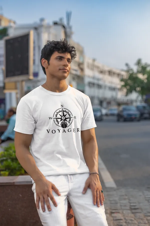 Voyager_Compass_T_Shirt_White_Cotton_Graphic_Tee_For_Men