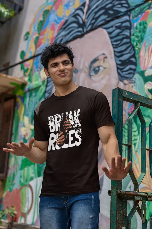 Break_Rules_Graphic_Print_Brown_Cotton_T_Shirt_For_Men