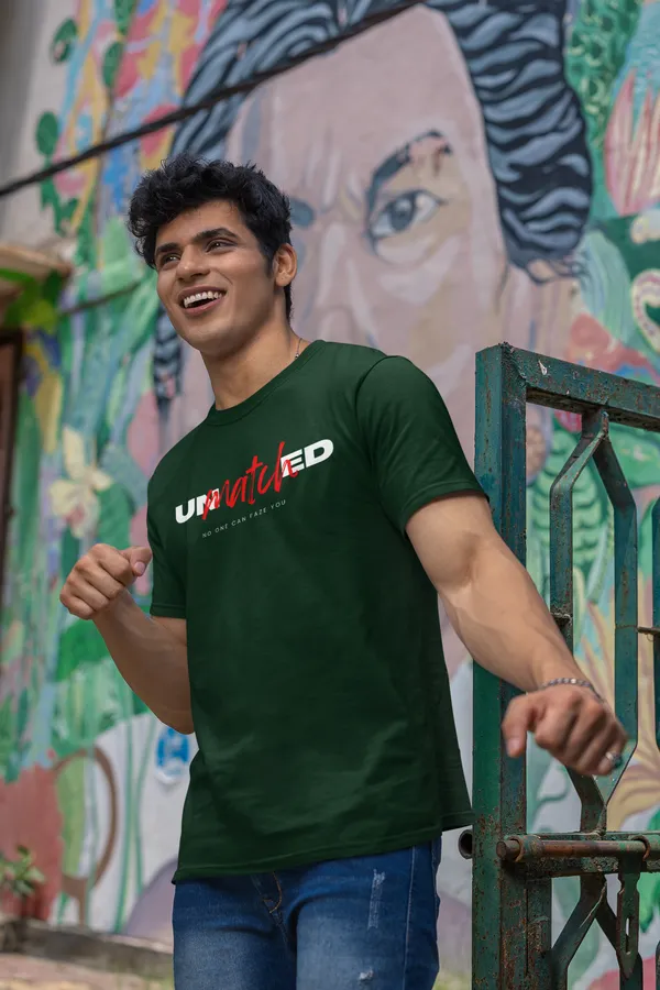 Unlimited_Graphic_Print_T_Shirt_Dark_Green
