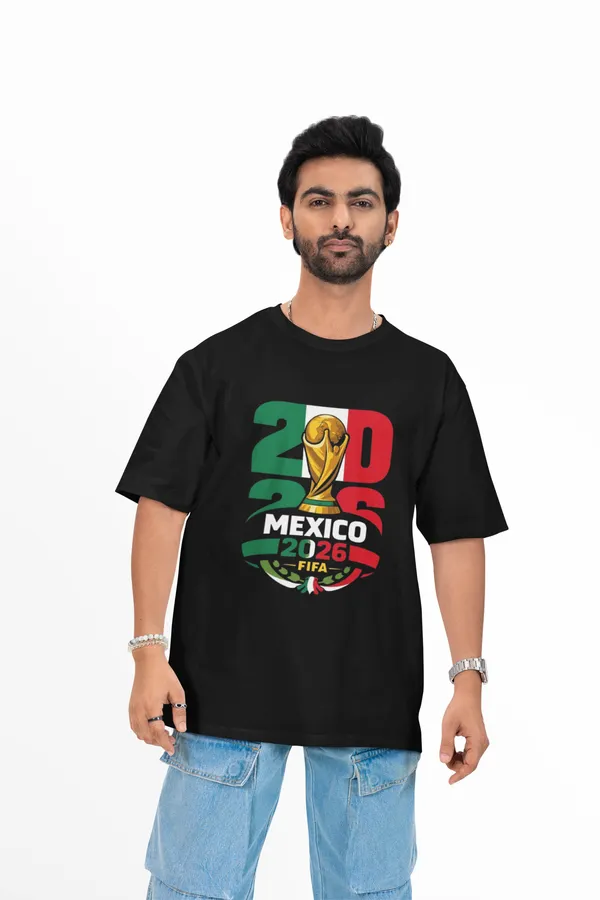 FIFA_Mexico_2026_Graphic_Printed_Oversized_T-Shirt_|_Casual_Cotton_Blend_Half_Sleeve_Tee