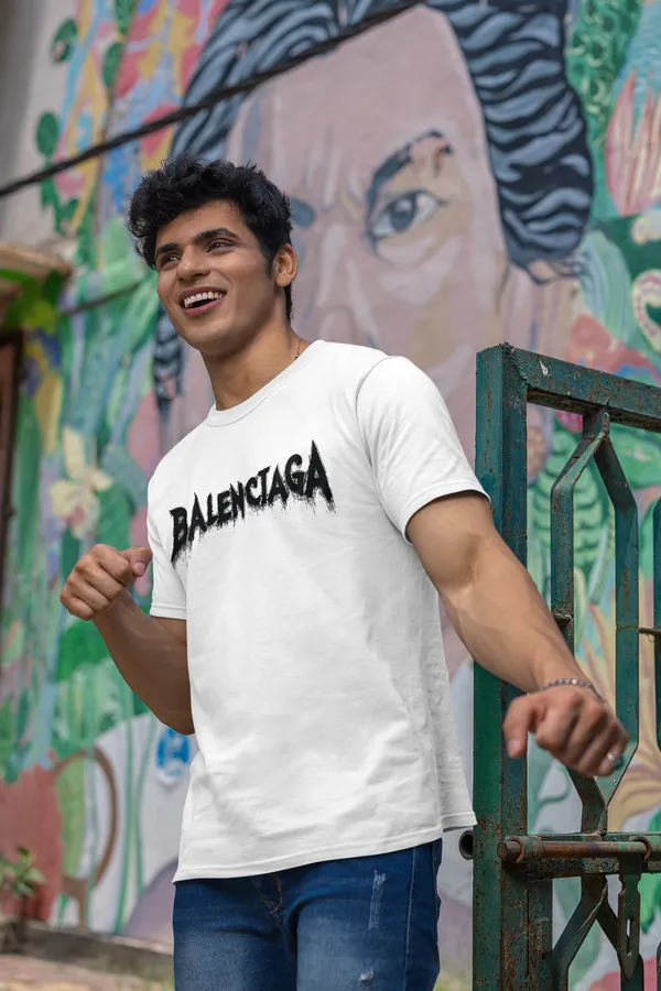 Balenciaga_Logo_White_Cotton_T_Shirt_For_Men