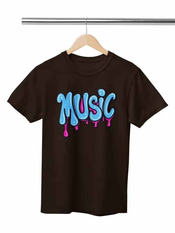 Brown_Music_Graphic_Print_Oversized_T_Shirt