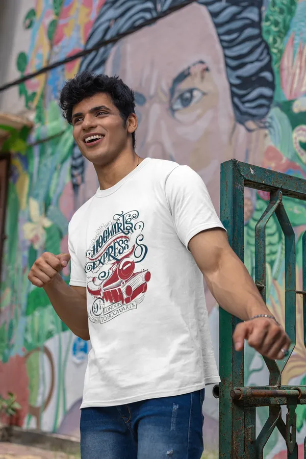 Hogwarts_Express_Graphic_Print_White_T_Shirt_For_Men