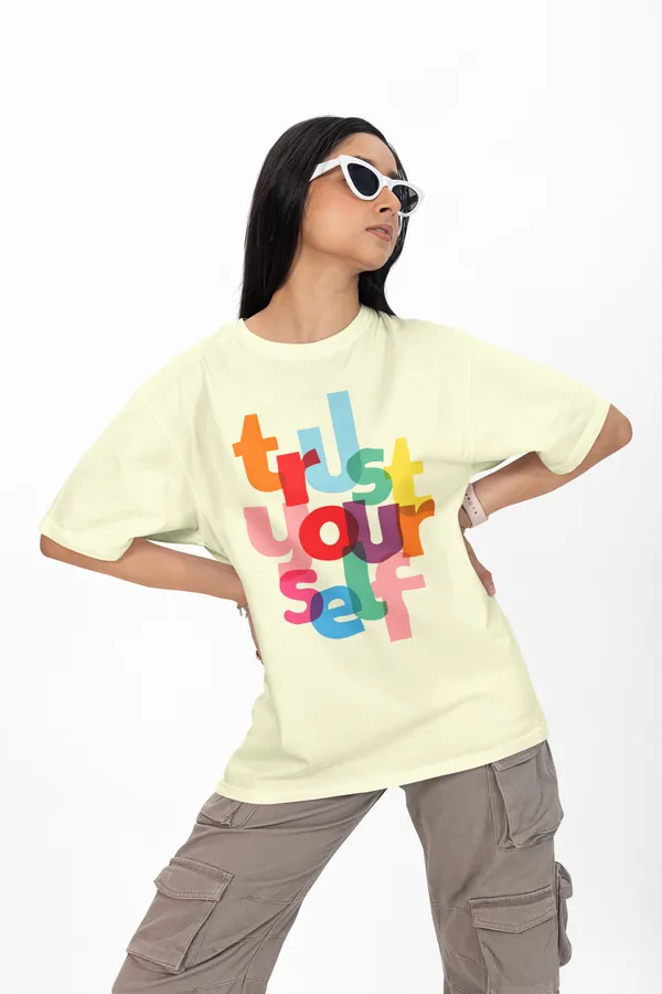 Women's_Trust_Yourself_Graphic_Oversized_T-Shirt