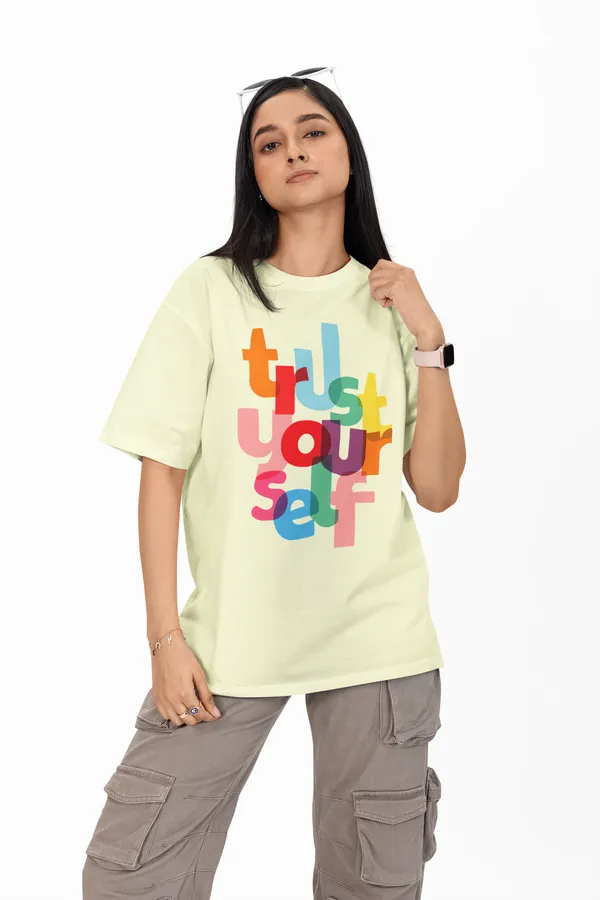 Women's_Trust_Yourself_Graphic_Oversized_T-Shirt