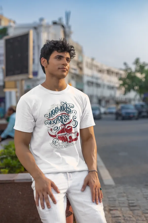 Hogwarts_Express_Graphic_Print_White_T_Shirt_For_Men