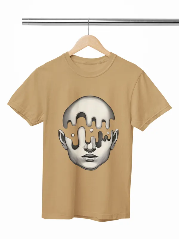 Women's_Abstract_Melting_Face_Graphic_Oversized_T-Shirt
