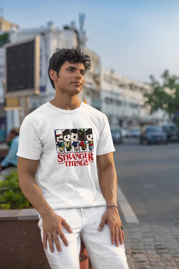 Stranger_Things_Graphic_Print_White_T_Shirt