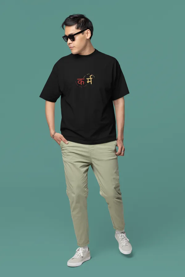 Chakra_Symbols_Oversized_Black_T_Shirt