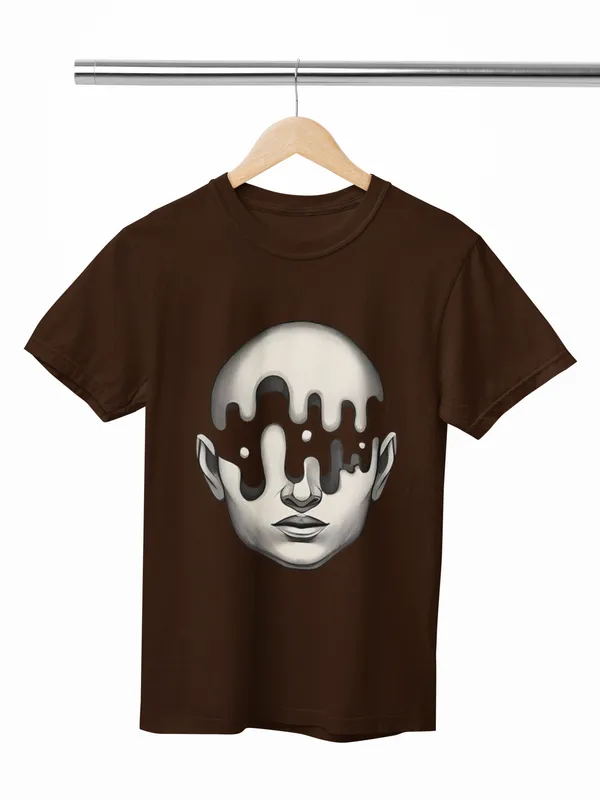 Women's_Abstract_Melting_Face_Graphic_Oversized_T-Shirt