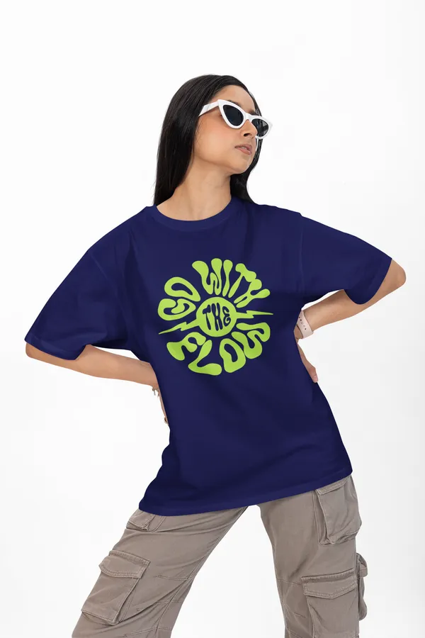 Go_With_The_Flow_Graphic_Printed_Oversized_T-Shirt_for_Women