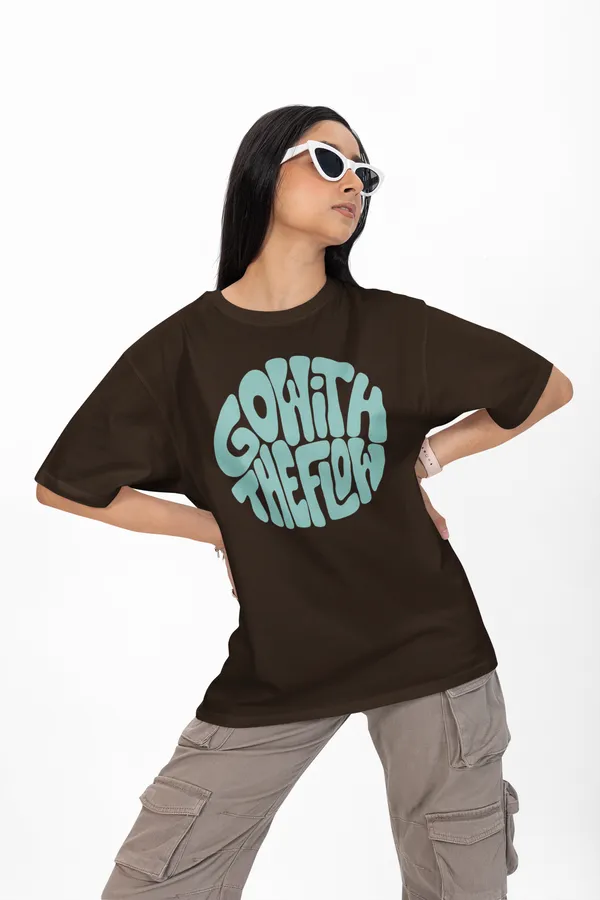 Go_With_The_Flow_Typography_Printed_Oversized_T-Shirt_for_Women