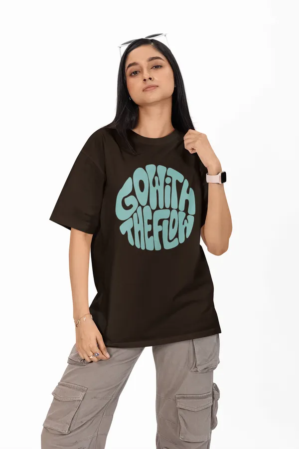Go_With_The_Flow_Typography_Printed_Oversized_T-Shirt_for_Women